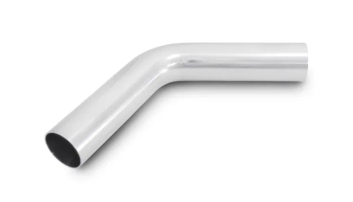 2822 – VIBRANT Air Intake Tube, 4 Inch Diameter 60 Degree Aluminum 5 Inch Centerline Radius 5-1/2 Inch Leg Lengths Si...
